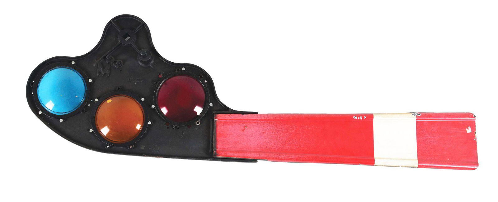 RAILROAD SEMAPHORE SIGNAL ARM. (1 of 2)