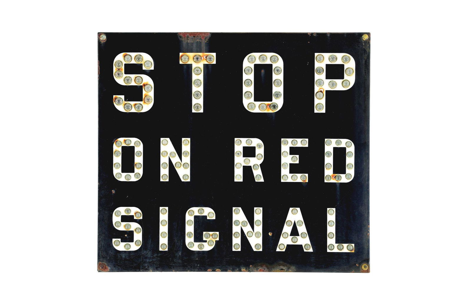 RAILROAD CROSSING SIGN. (1 of 2)