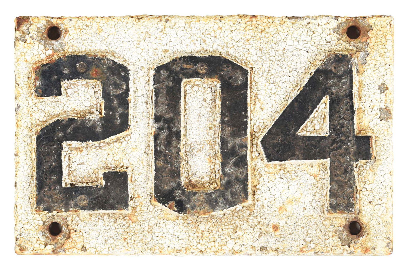 RAILROAD SIGN. (1 of 2)