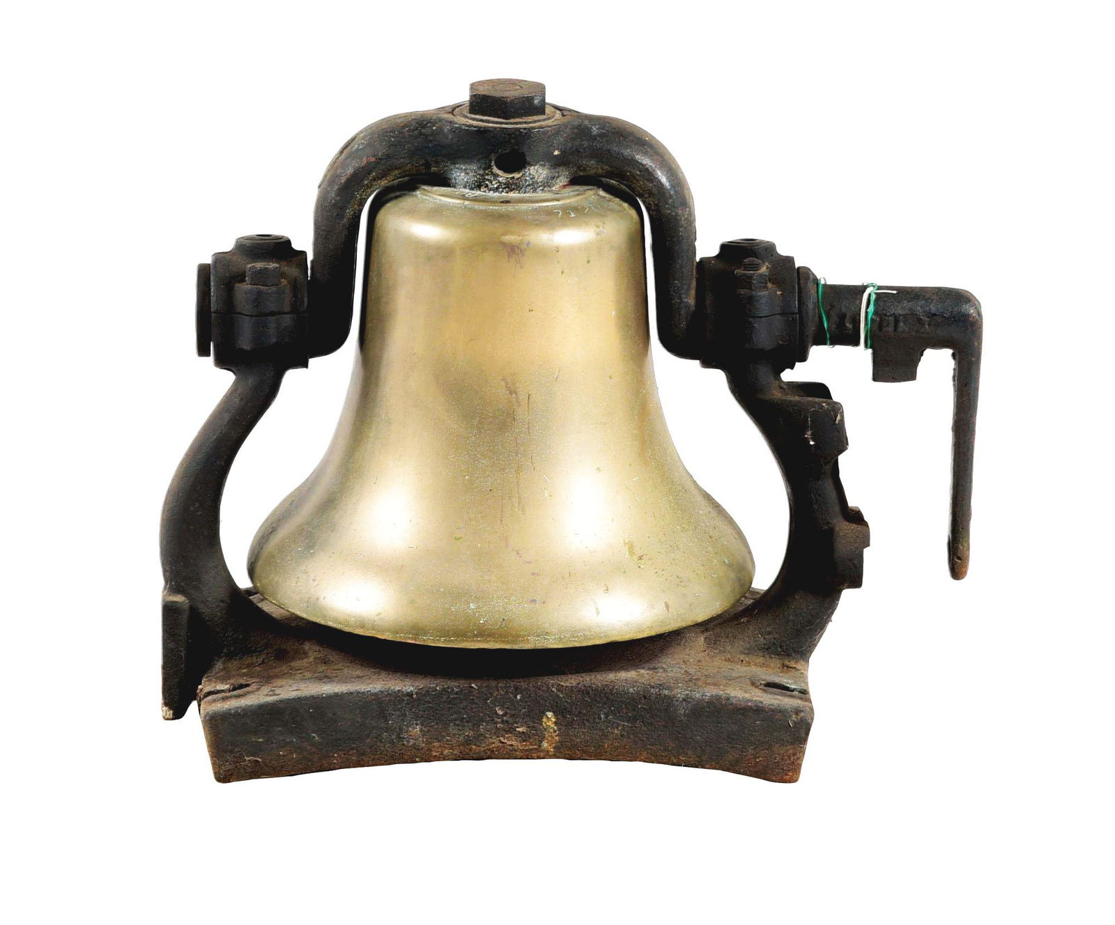 STEAM LOCOMOTIVE BELL. (1 of 4)