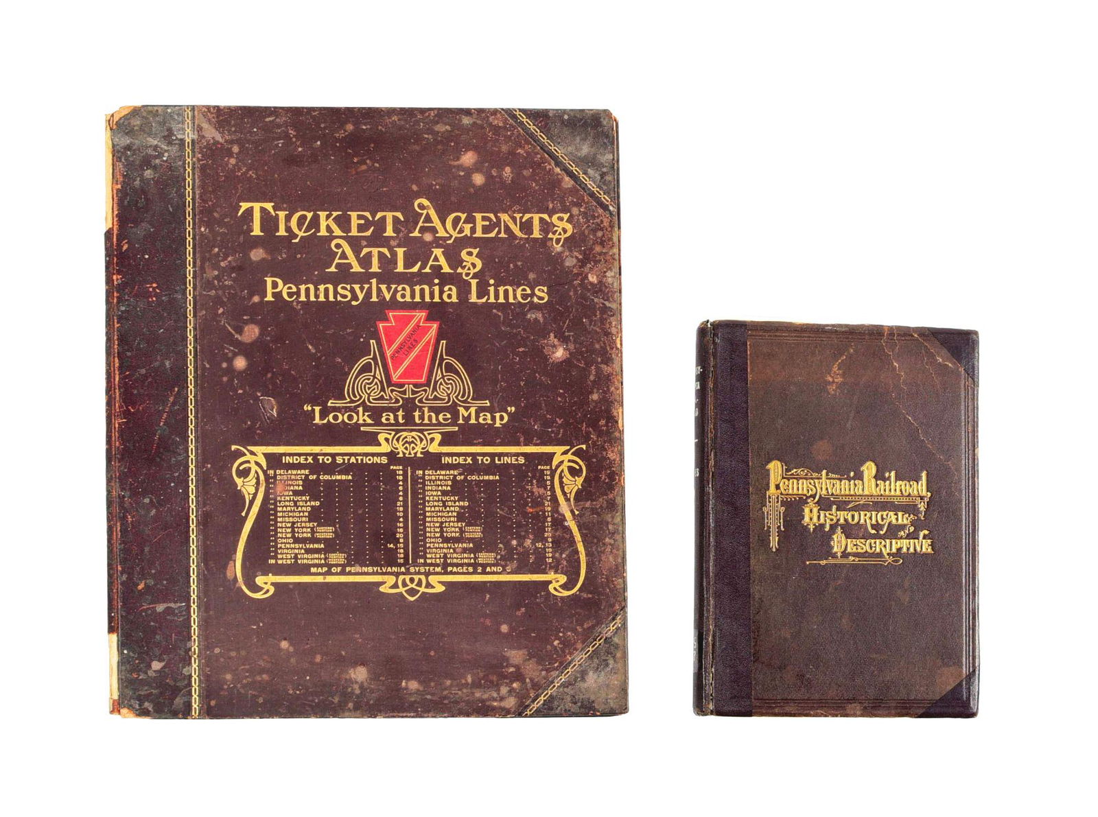 LOT OF 2: RAILROAD REFERENCE BOOKS. (1 of 7)