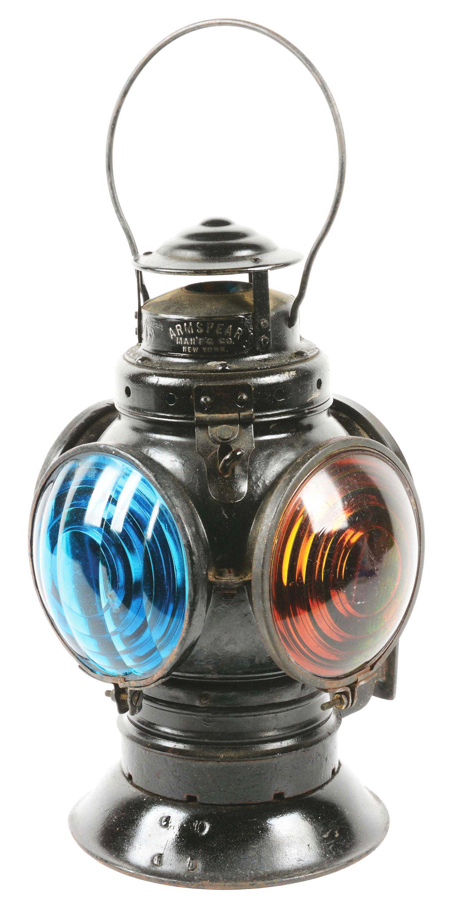 RAILROAD CABOOSE MARKER LAMP. (1 of 4)