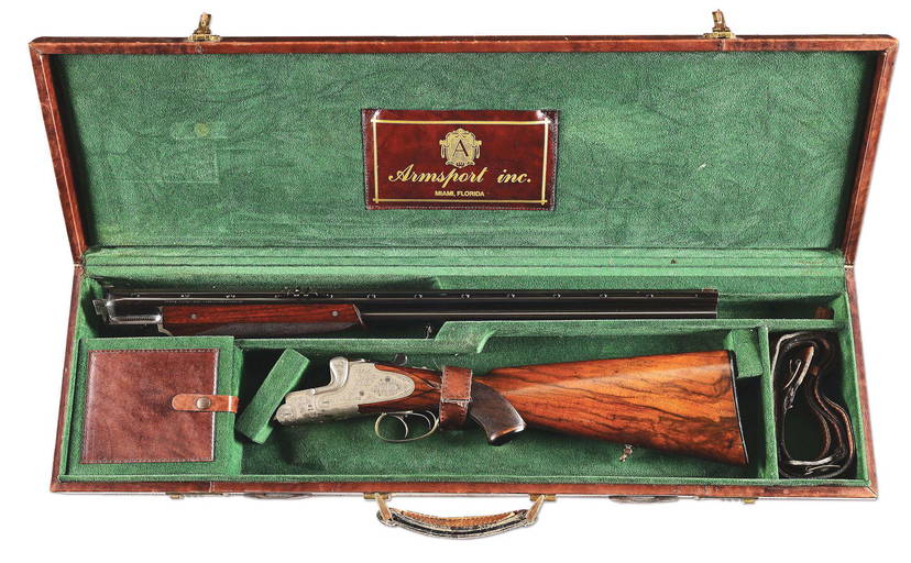 (c) Krieghoff Over Under Combination Gun.