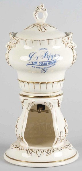 Dr. Pepper Marv-Art Reproductions Syrup Dispenser: Description Numbered 324 of 2000, although less than 400 were actually produced. Beautiful condition with no wear and light soiling. Condition (Near Mint).
