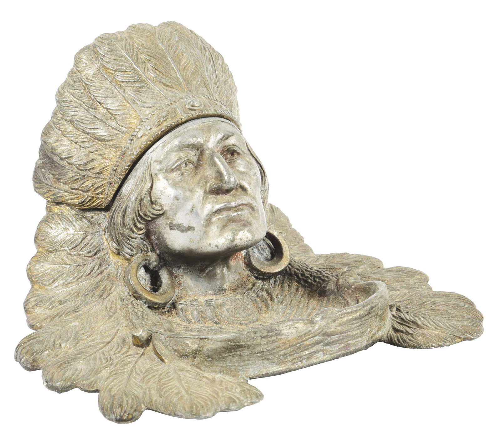 INDIAN ASHTRAY. (1 of 5)