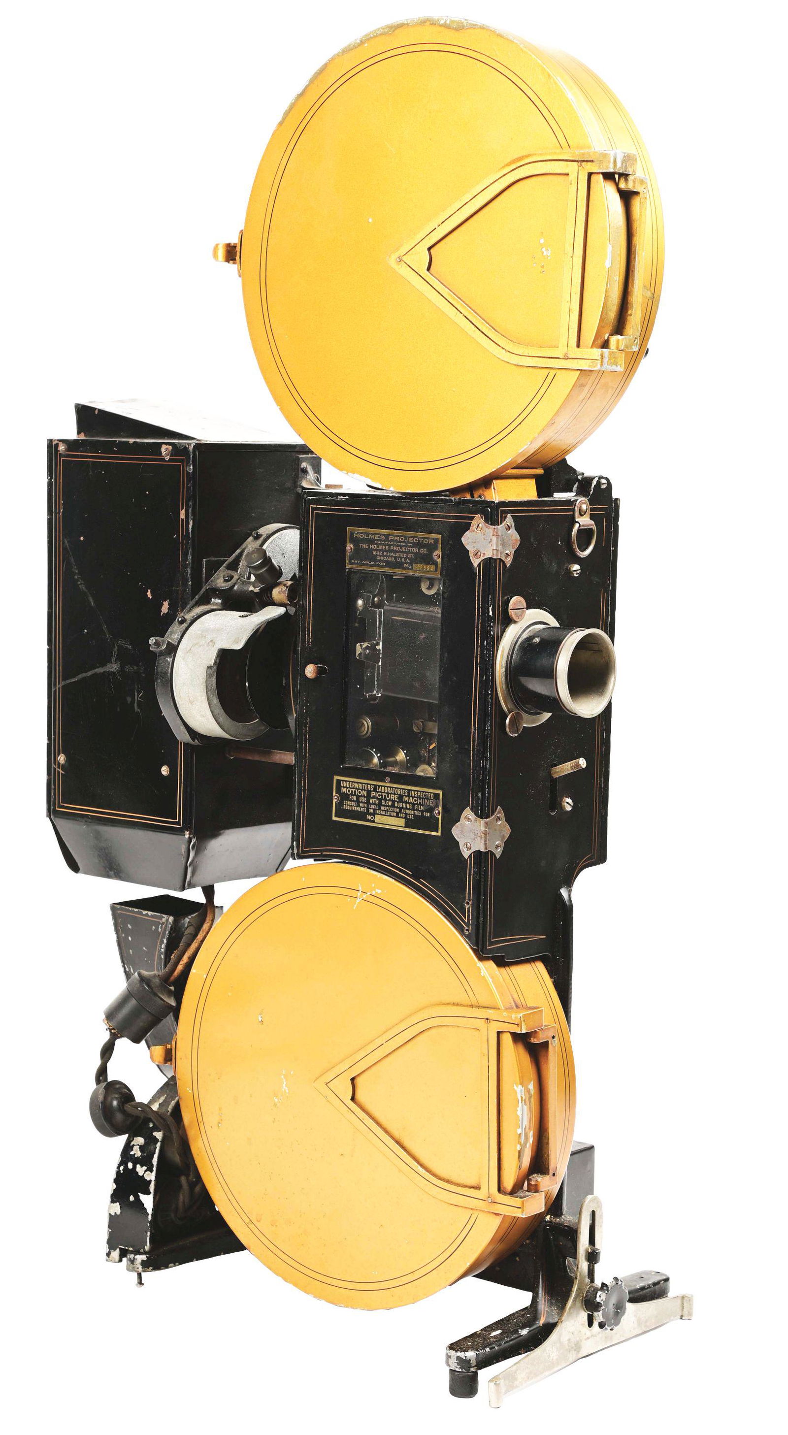 HOLMES PROJECTOR "MOTION PICTURE MACHINE". (1 of 10)