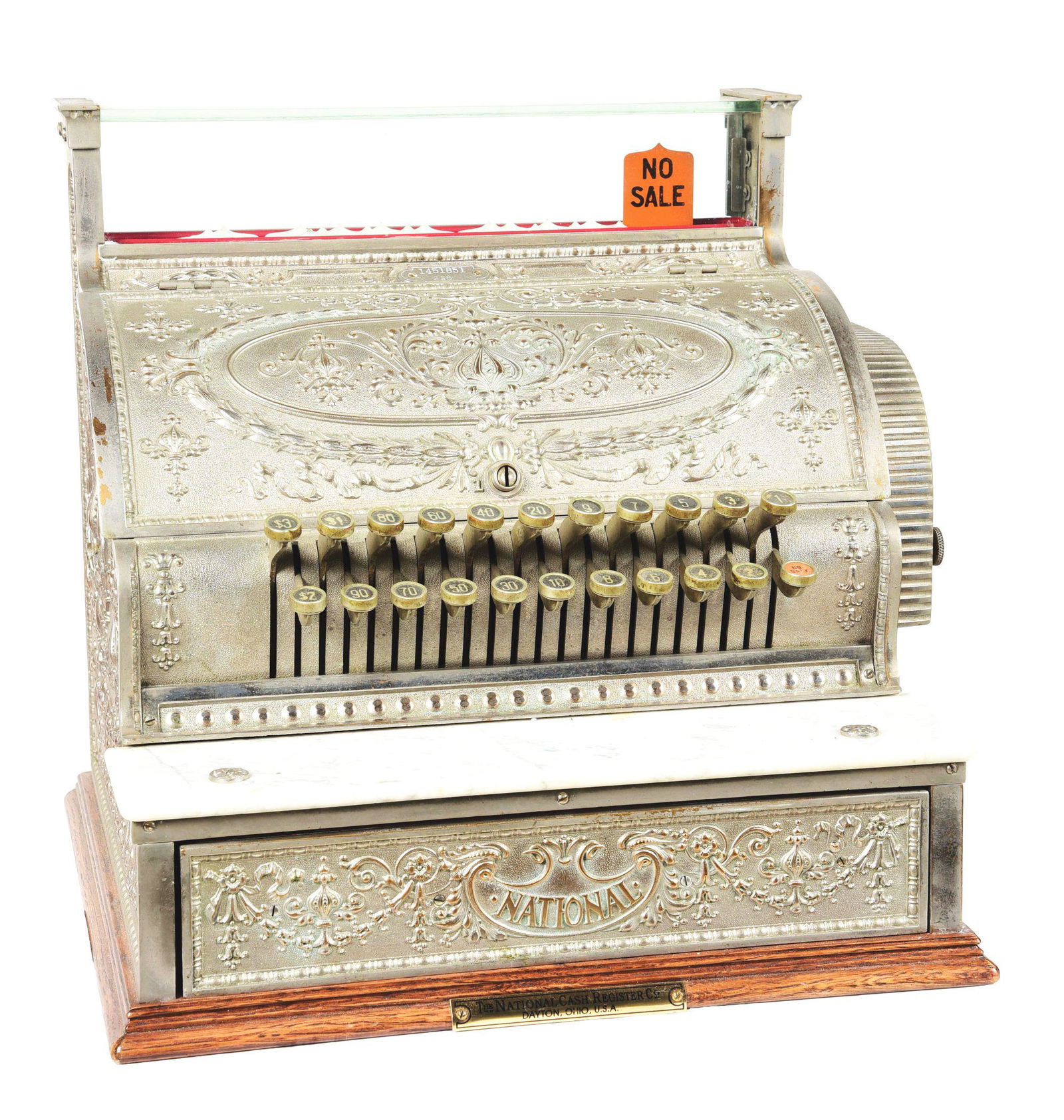 National Cash Register Model 336 Serial Number 1451851.
