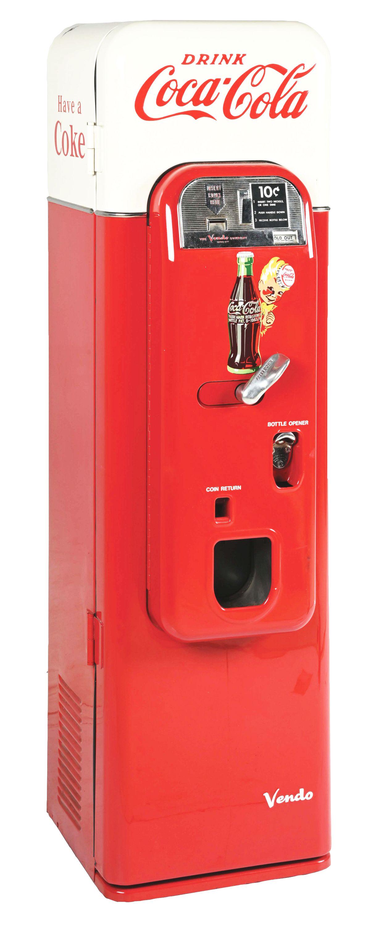 DRINK COCA-COLA VENDO 44 W/ SPRITE BOY DECAL. (1 of 7)