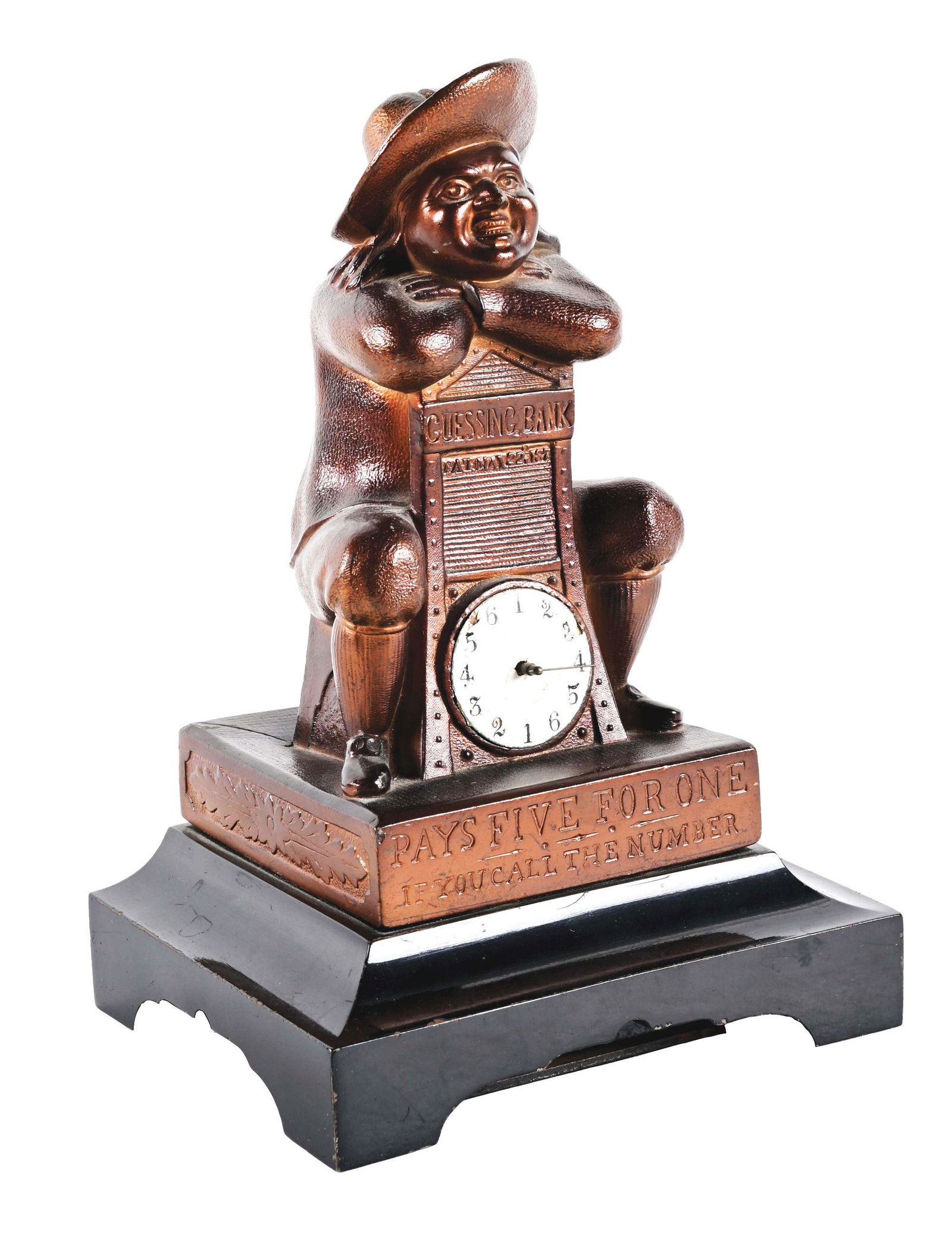 GUESSING BANK AND CLOCK. (1 of 6)