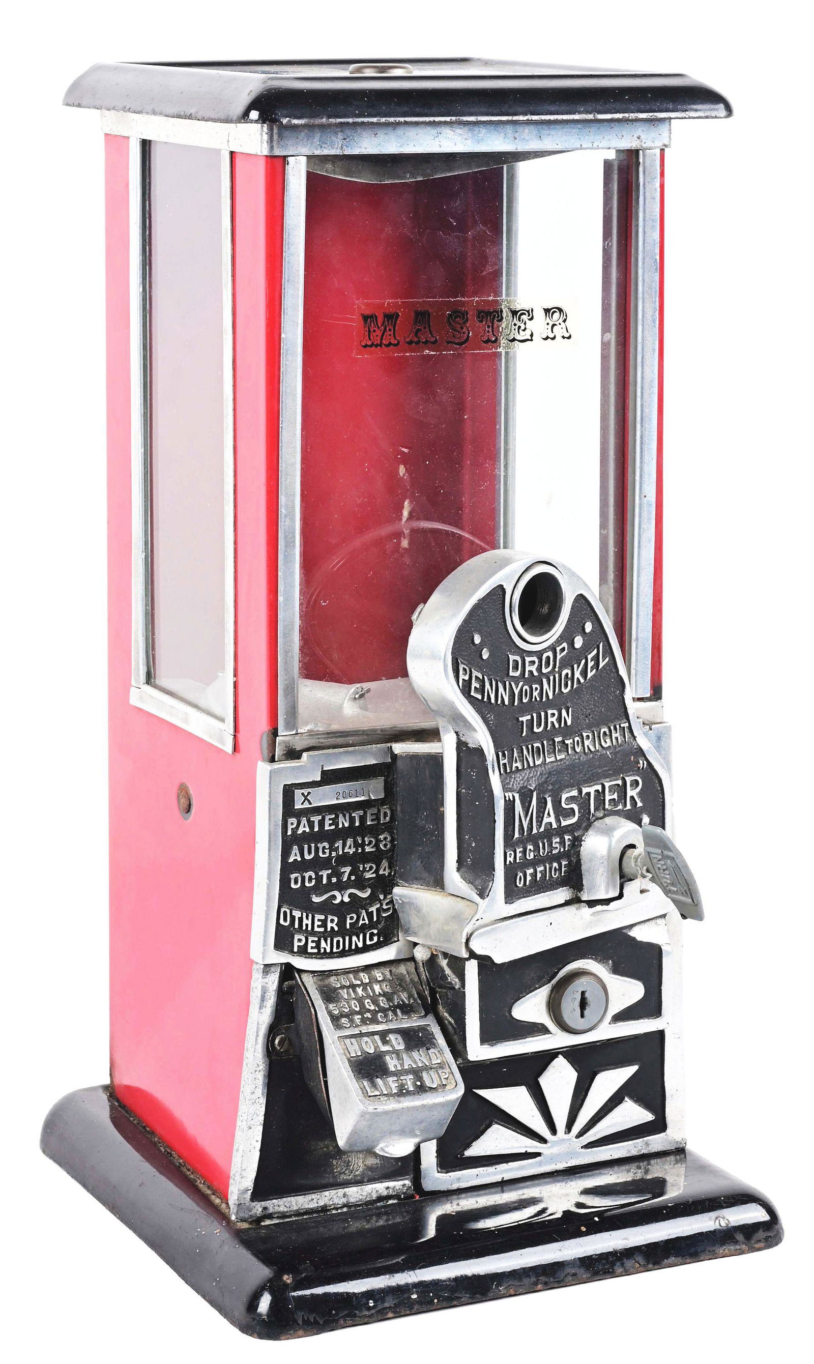 1¢ AND 5¢ MASTER BULK VENDING MACHINE. (1 of 6)