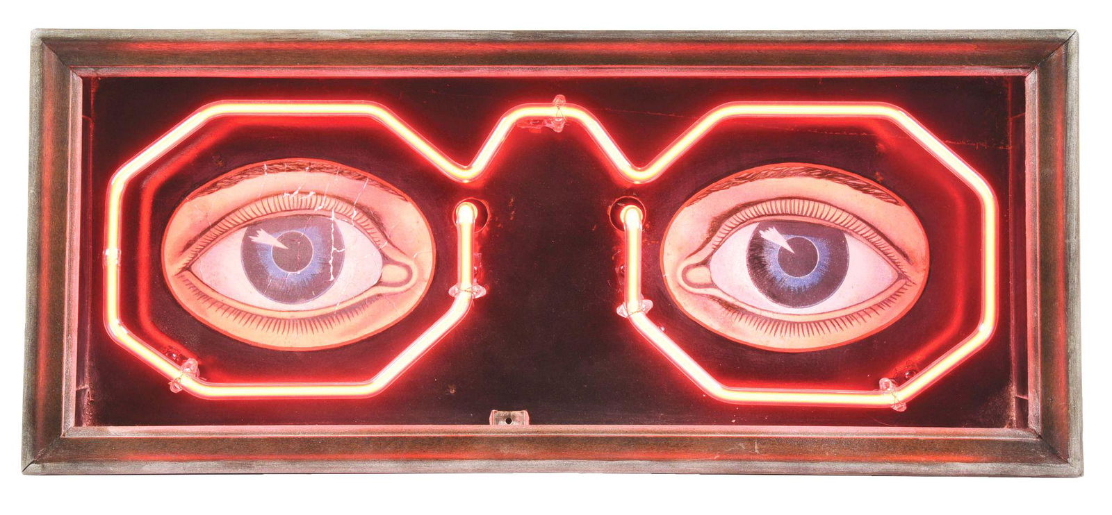 GLASSES NEON SIGN. (1 of 3)