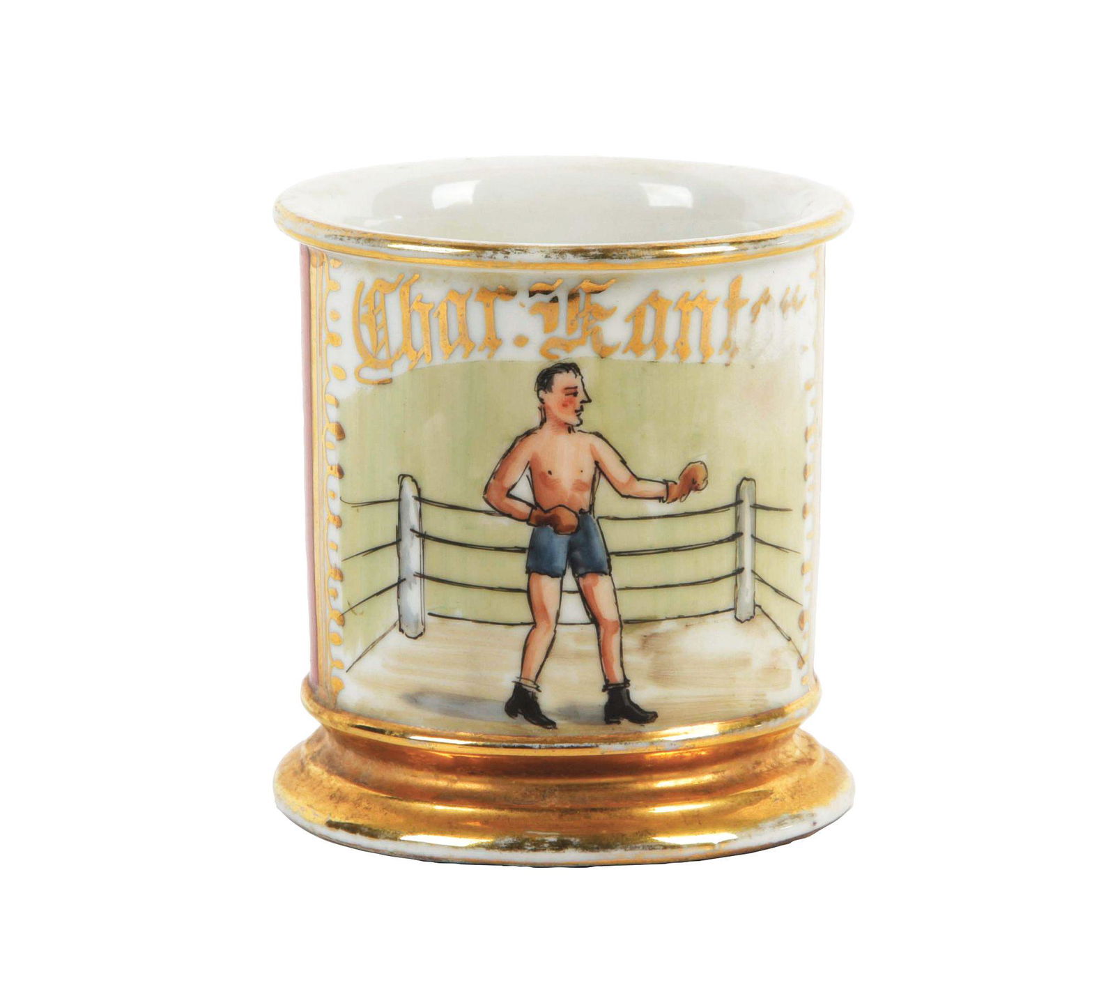 BOXING SHAVING MUG. (1 of 5)