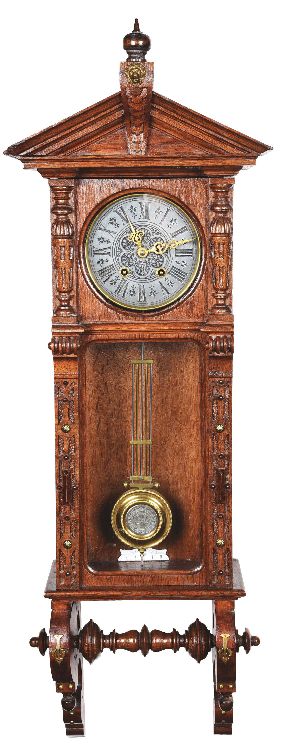 VIENNA REGULATOR WALL CLOCK. (1 of 3)