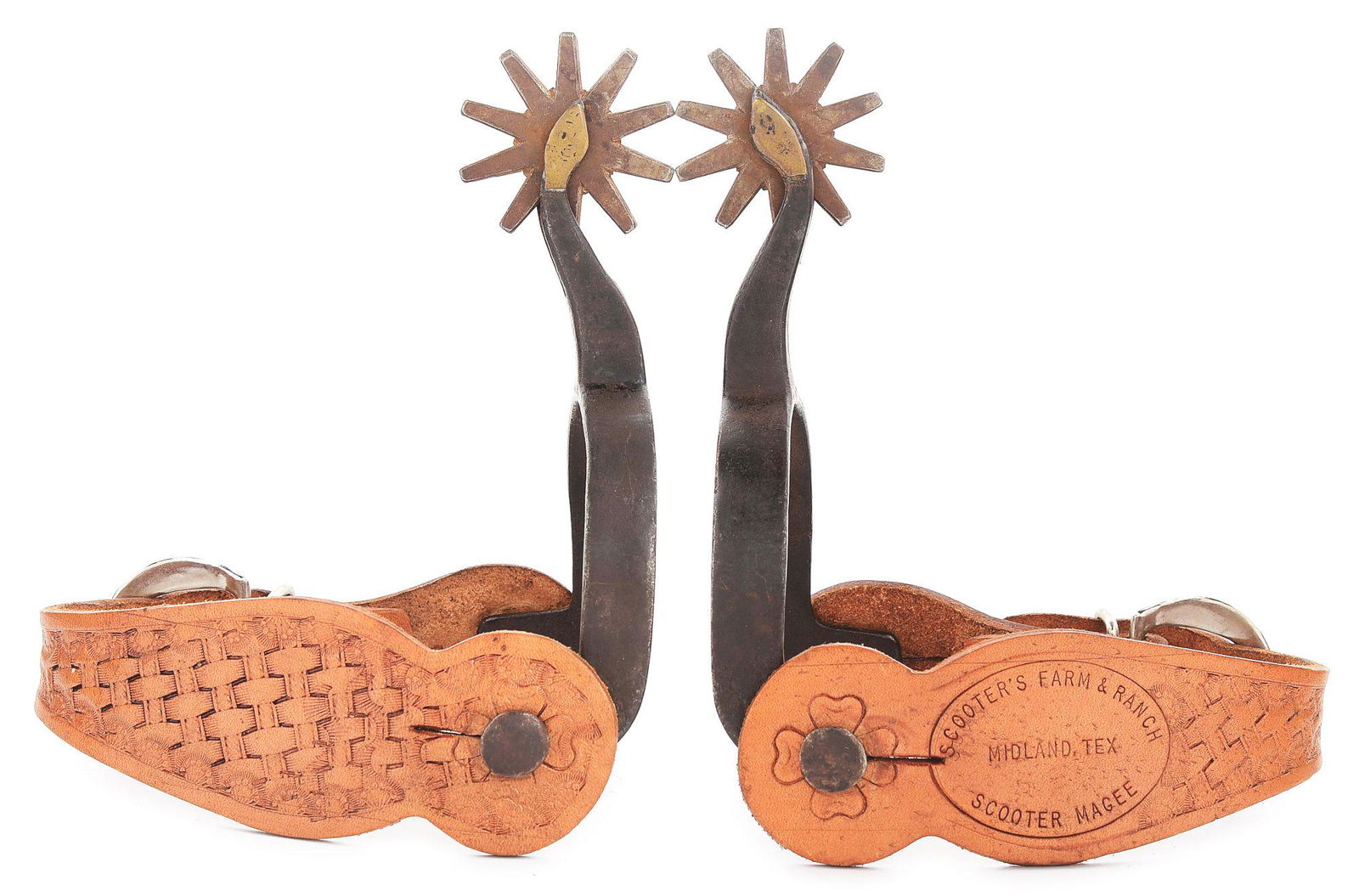 KELLY BROS. GOOSENECK SPURS (1 of 6)