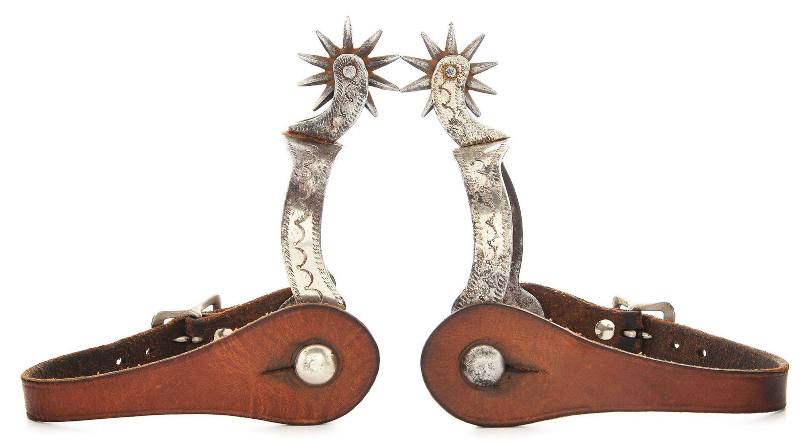 A. BUERMANN #83 COWBOY SPURS (1 of 6)