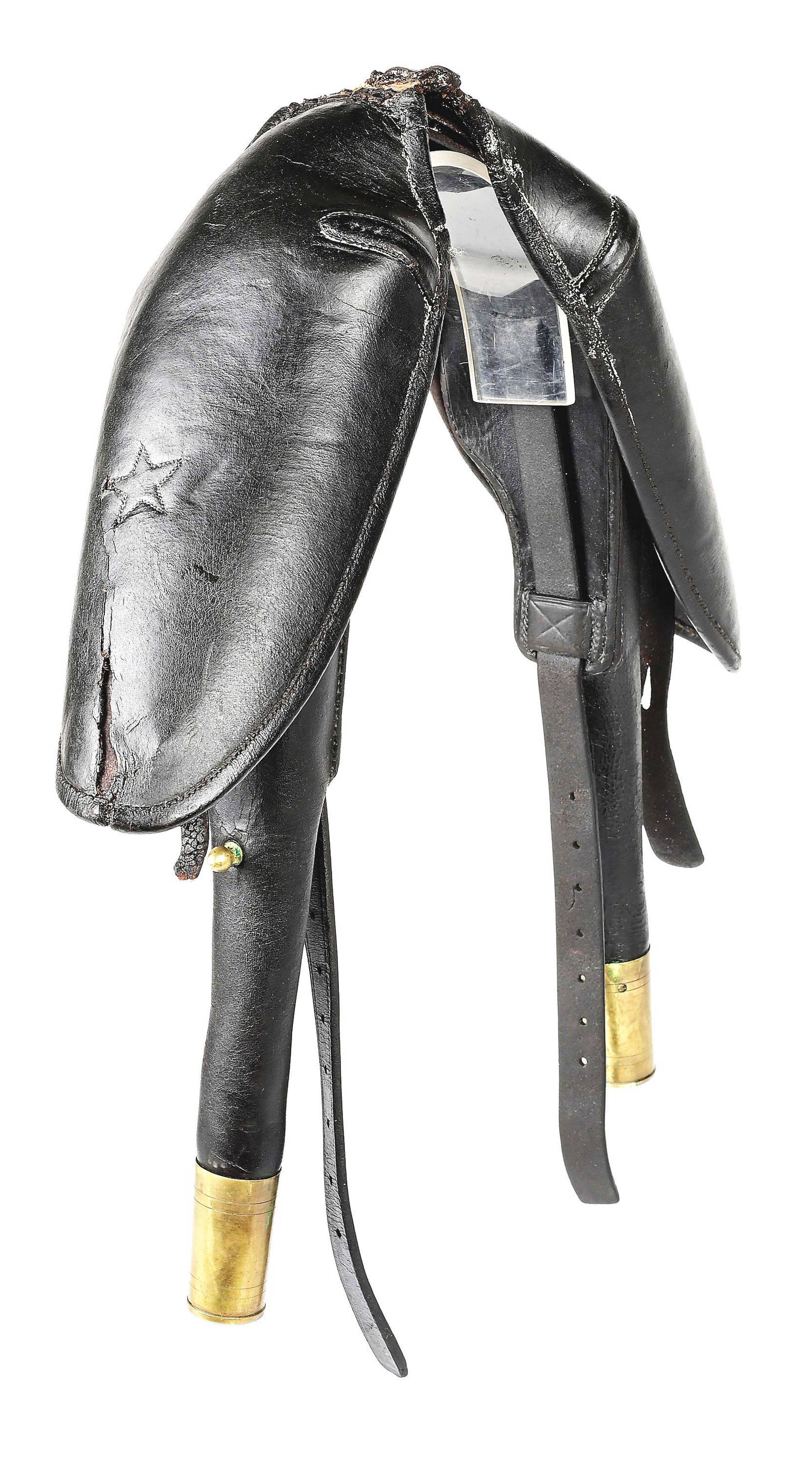 Main & Winchester Civil War Period Pommel Holsters Auction