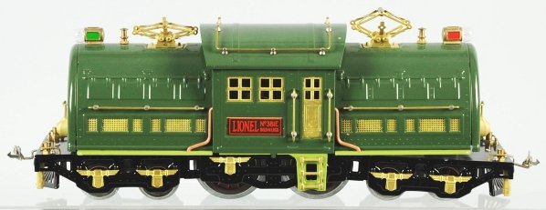 Contemporary Lionel Williams No. 381 Train Engine: American. Standard gauge. Circa 1990s. No. 381E Build-a-Loco engine. Unused condition. Condition (Near Mint).