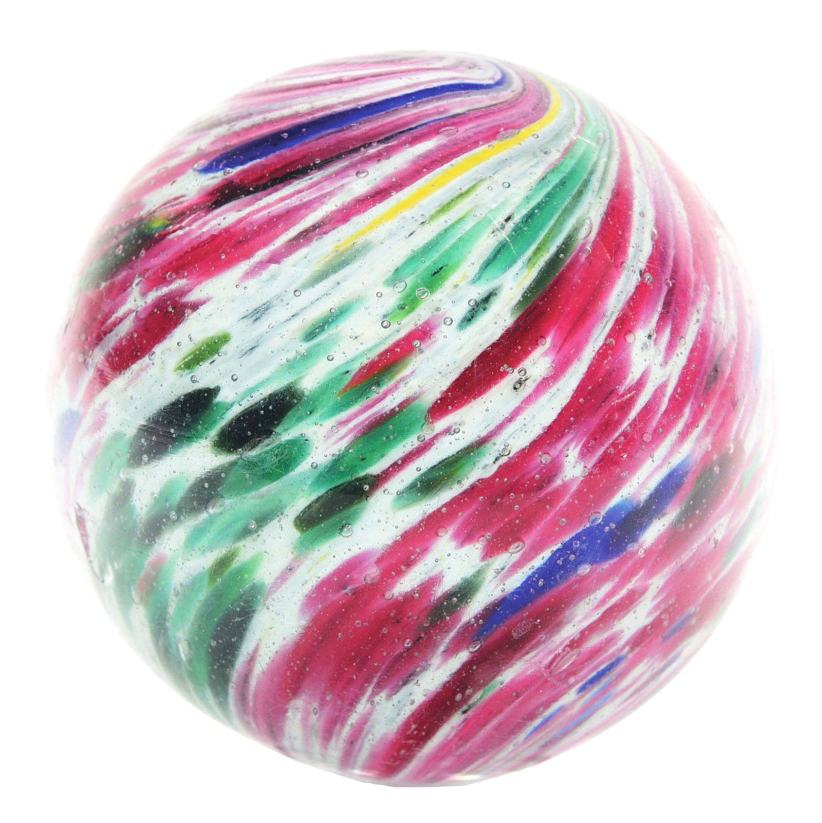 LARGE 4-PANELED ONIONSKIN MARBLE. (1 of 6)