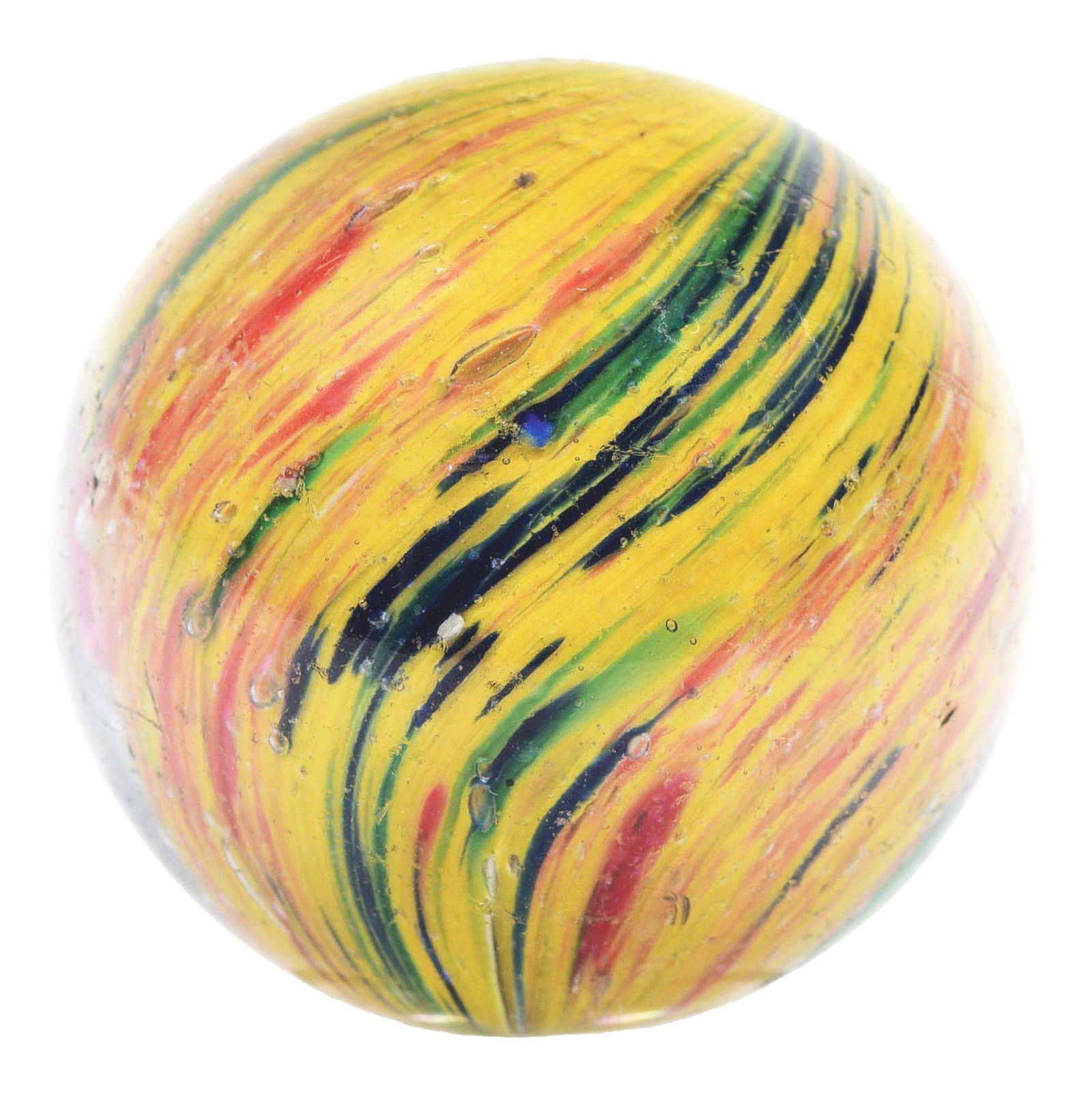 LARGE 4-PANELED ONIONSKIN MARBLE. (1 of 6)