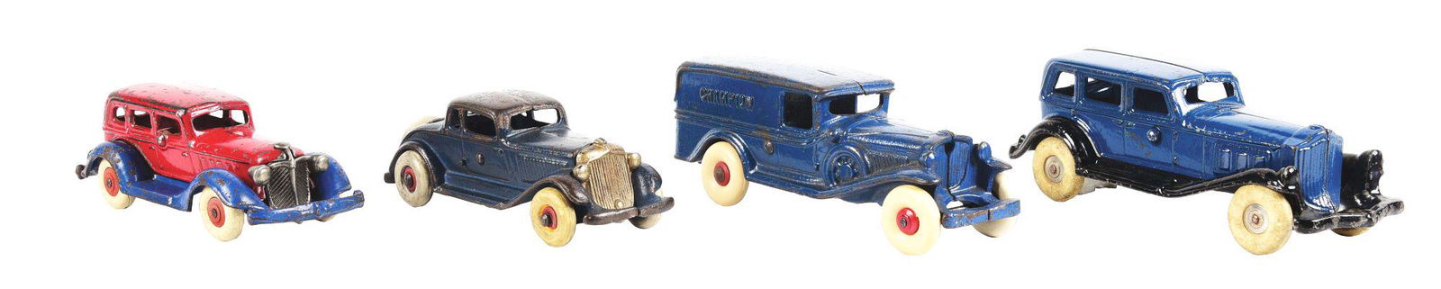 LOT OF 4: AUTOMOBILES. (1 of 3)