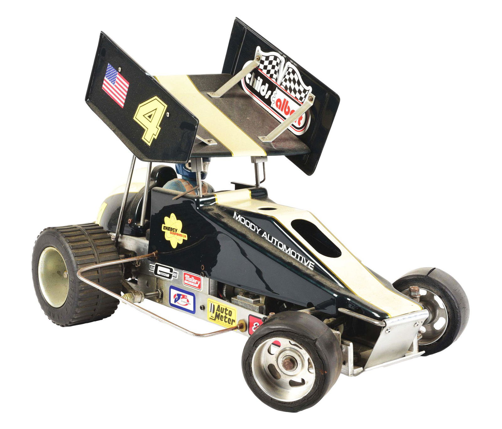 #4 BLACK AND WHITE MOODY AUTOMOTIVE MOTOR CAR. (1 of 3)