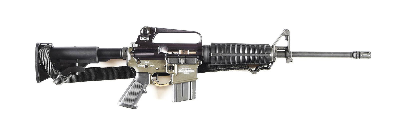 (c) Colt Marked M16a2 Semi-automatic Rifle, Lower Marked With Burst ...