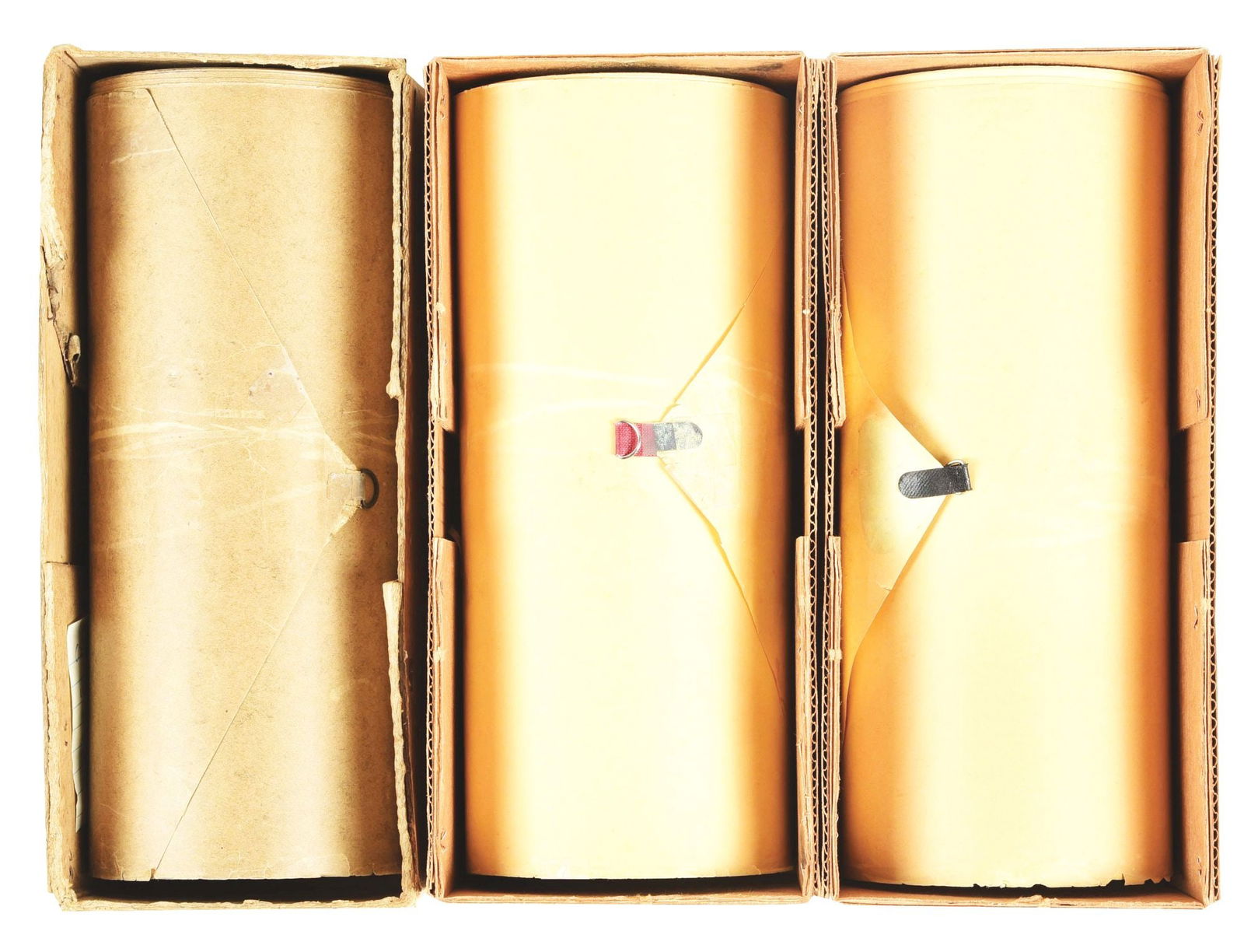 LOT OF 3: MISCELLANEOUS MECHANICAL MUSIC ROLLS. (1 of 2)