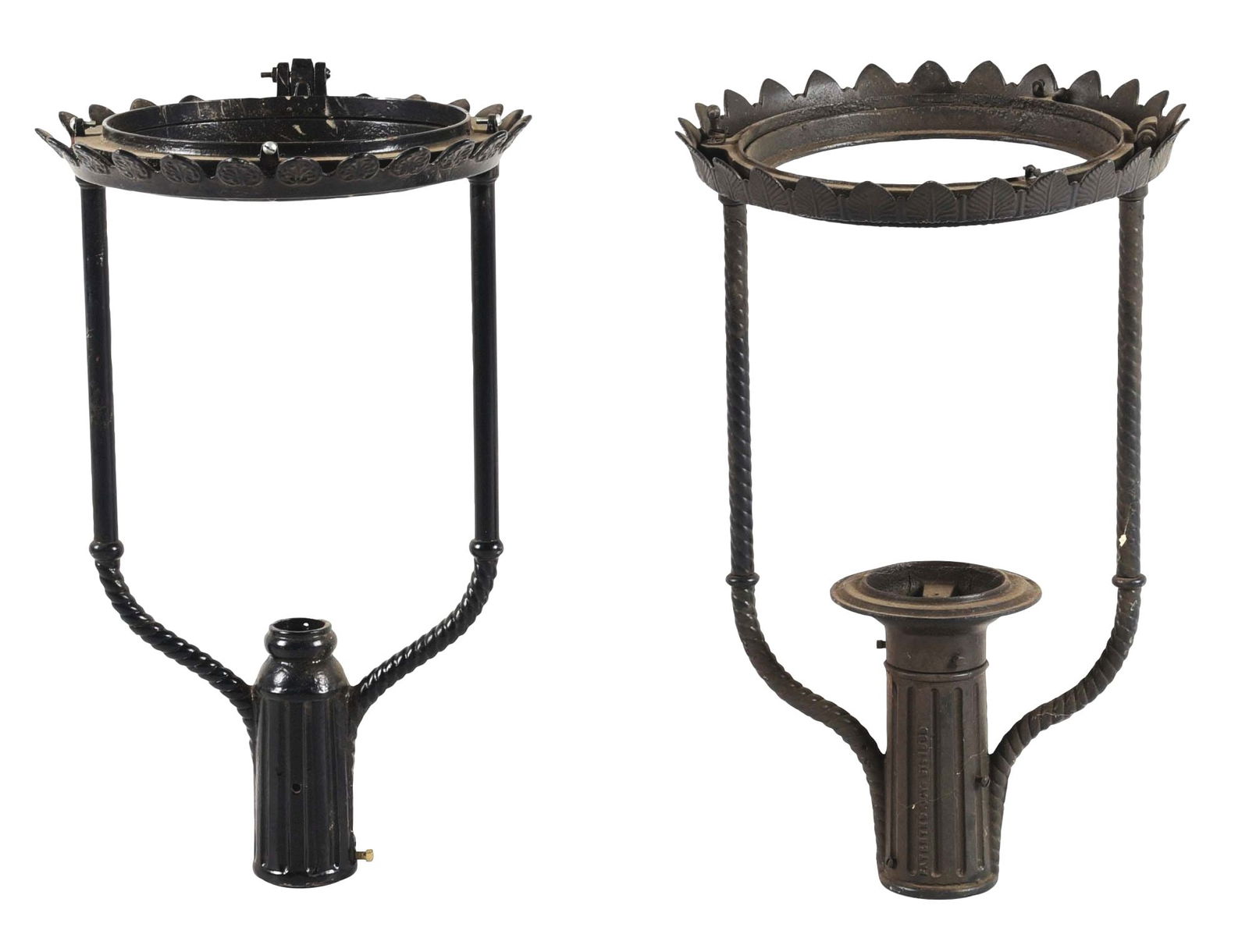 LOT OF 2: STREET LAMP PARTS. (1 of 4)