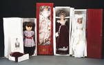 LOT OF 4: CONTEMPORARY DYNASTY DOLL COLLECTION.