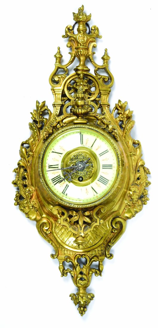 FRENCH CARTEL CLOCK. (1 of 1)