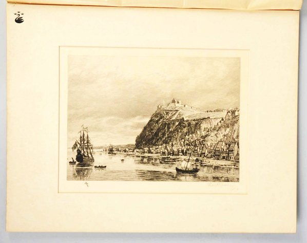 Lot of 3: Prints.: Includes "The Bastille" by James Fagan", "Norway Fisheries" by James Fagan, and "Citadel of Quebec" by Thomas R. Manley. Condition (Excellent). Size Each Matted: 22" x 17".