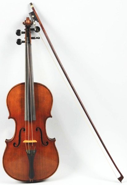 Violin Bow.: Marked "Stradivarius". Bow is intact. Needs to be re-strung. Condition (Excellent). Size 23 - 1/2" L.