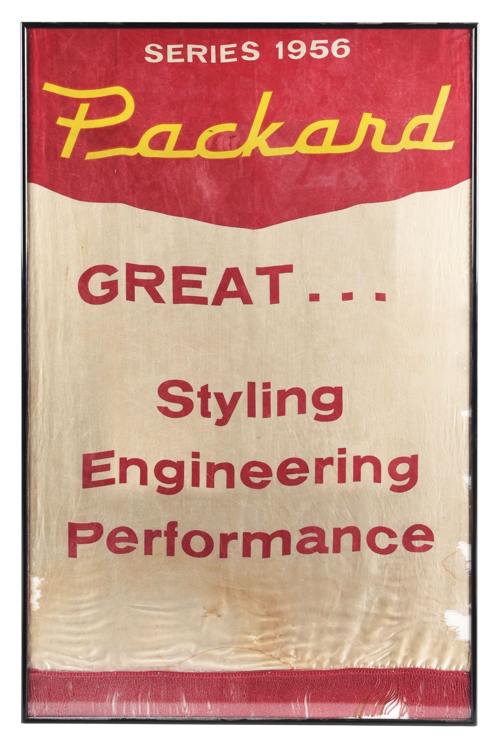PACKARD BANNER W/ ICONIC LOGO. (1 of 2)