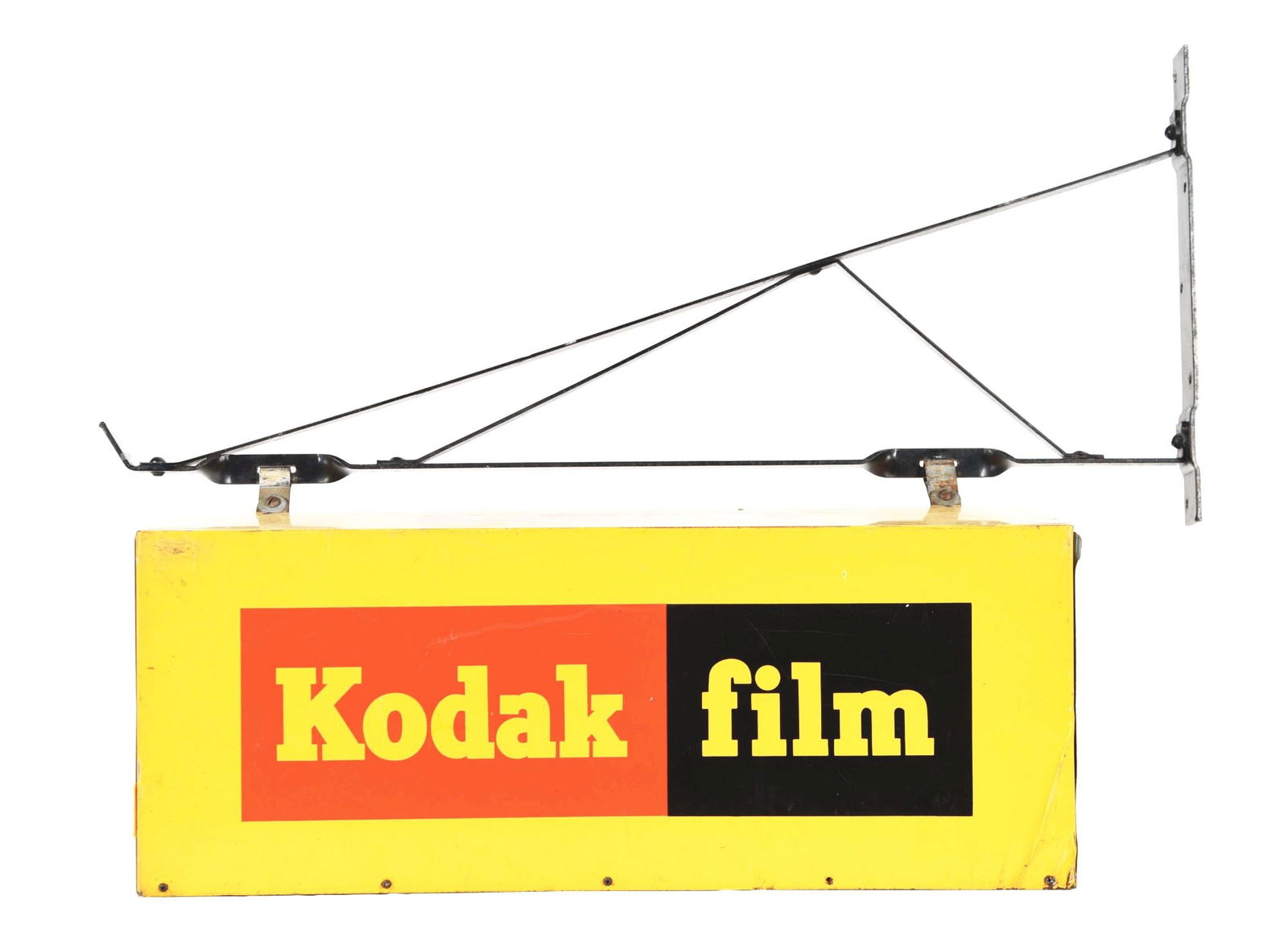 KODAK FILM 3-D BRACKET SIGN. (1 of 4)