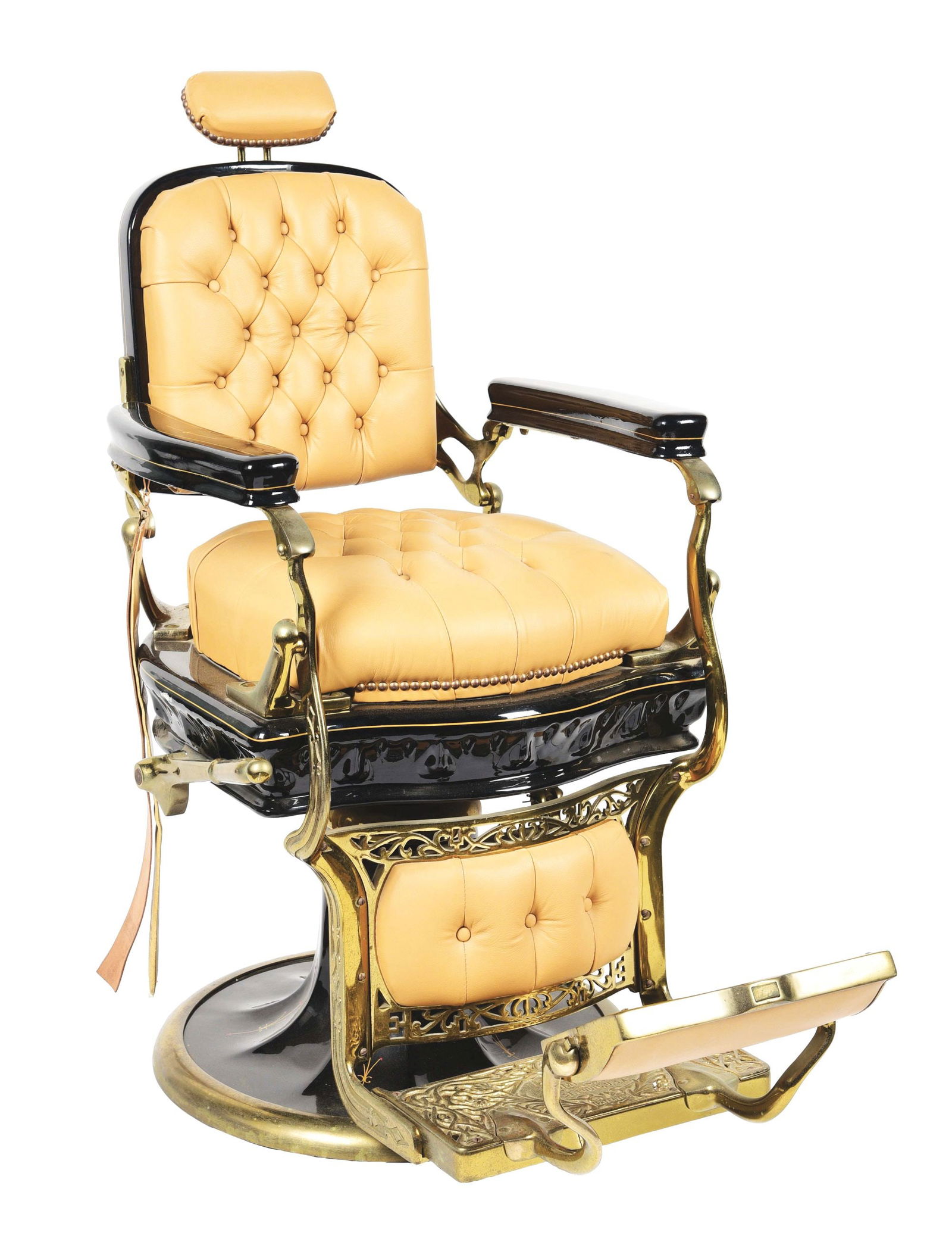 ANTIQUE KOKEN BARBER CHAIR. (1 of 5)