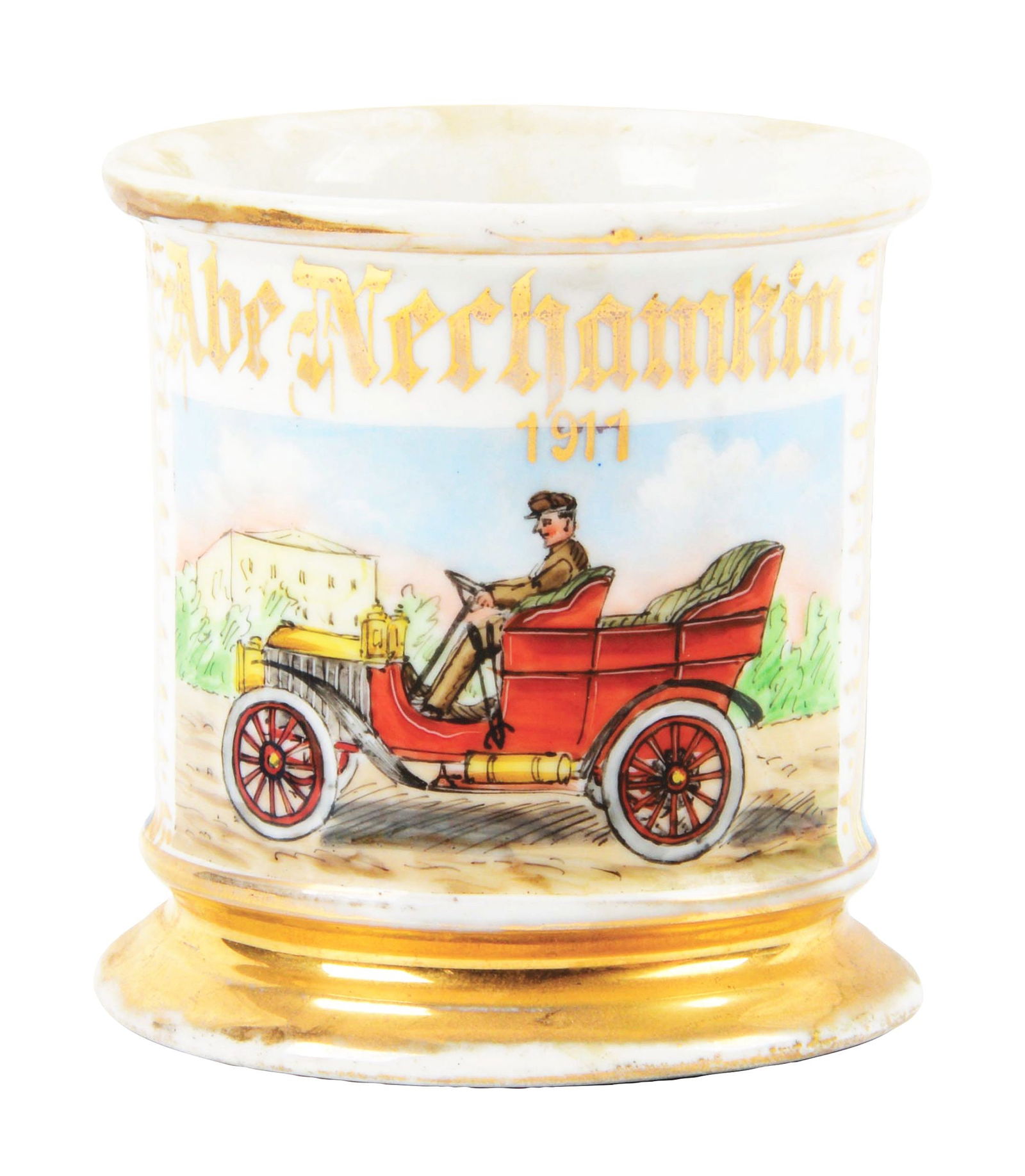 CHAUFFEUR SHAVING MUG. (1 of 5)