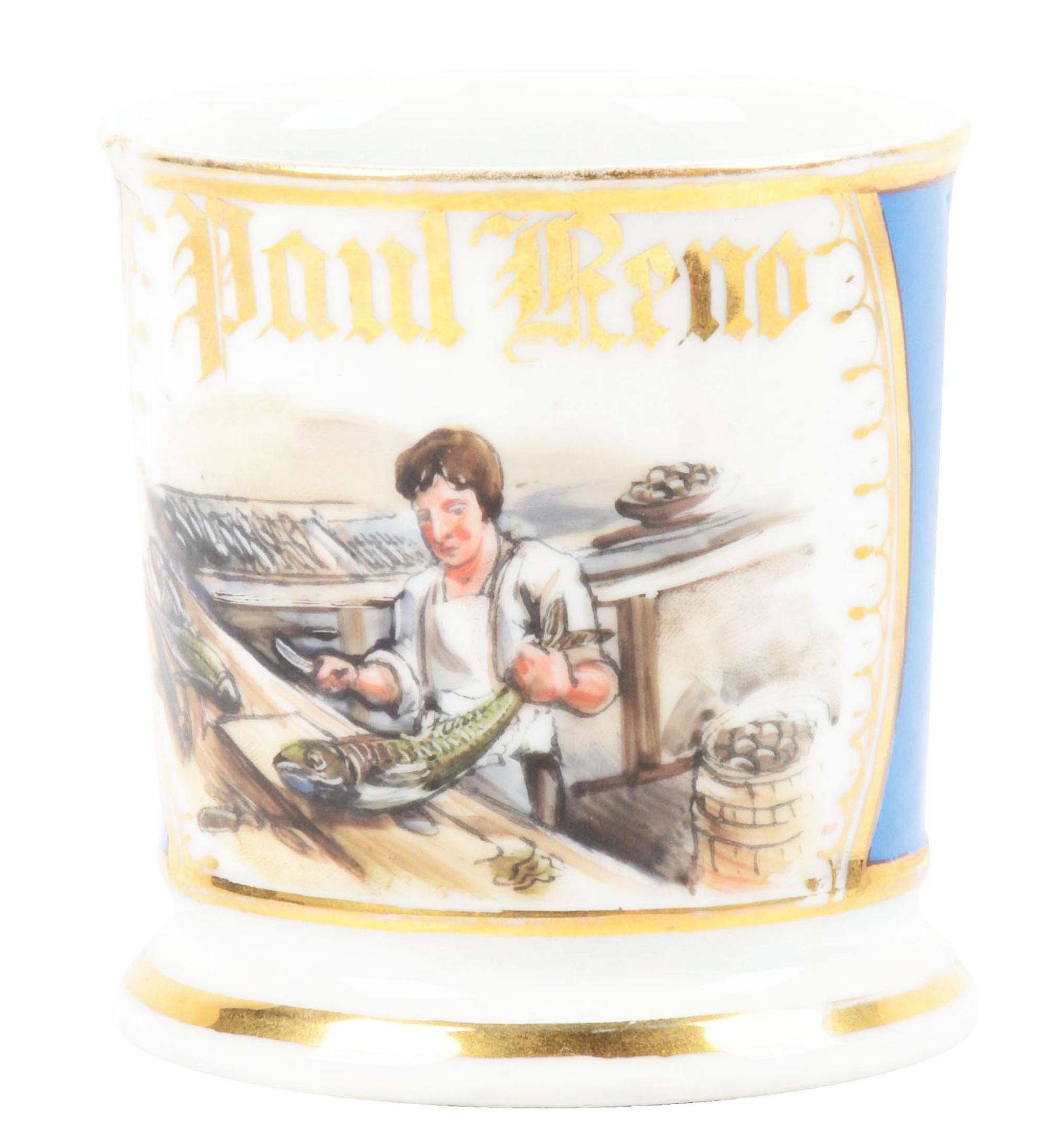 SEAFOOD STORE SHAVING MUG. (1 of 5)