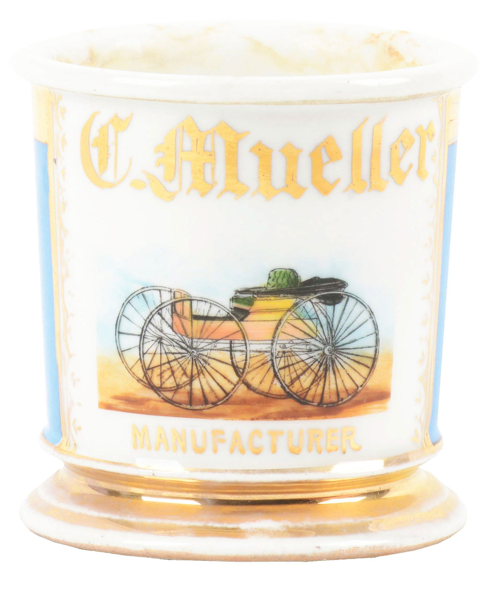 BUGGY MANUFACTURER'S MUG. (1 of 5)