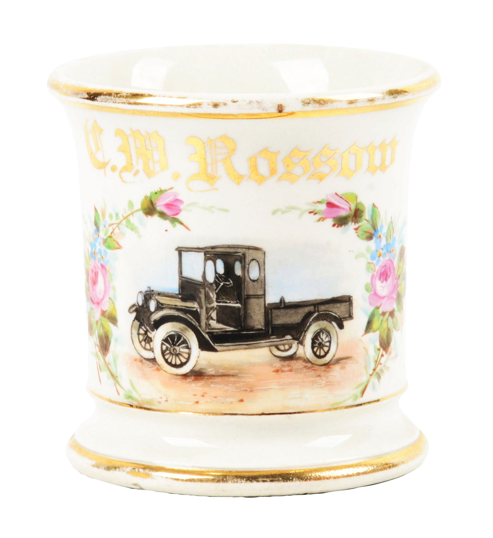 DELIVERY MAN SHAVING MUG. (1 of 5)