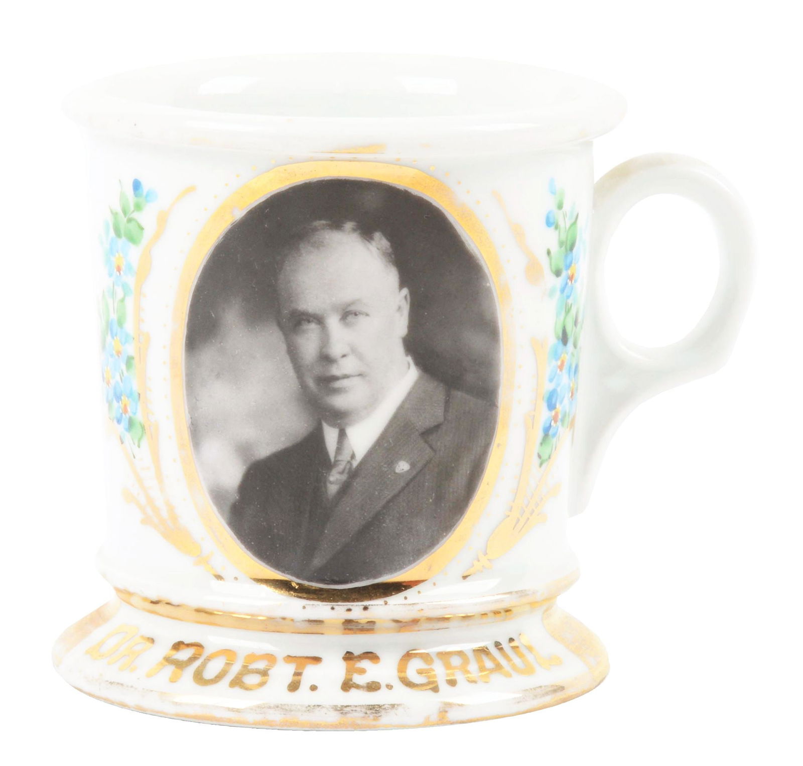 DOCTOR'S PORTRAIT SHAVING MUG. (1 of 5)