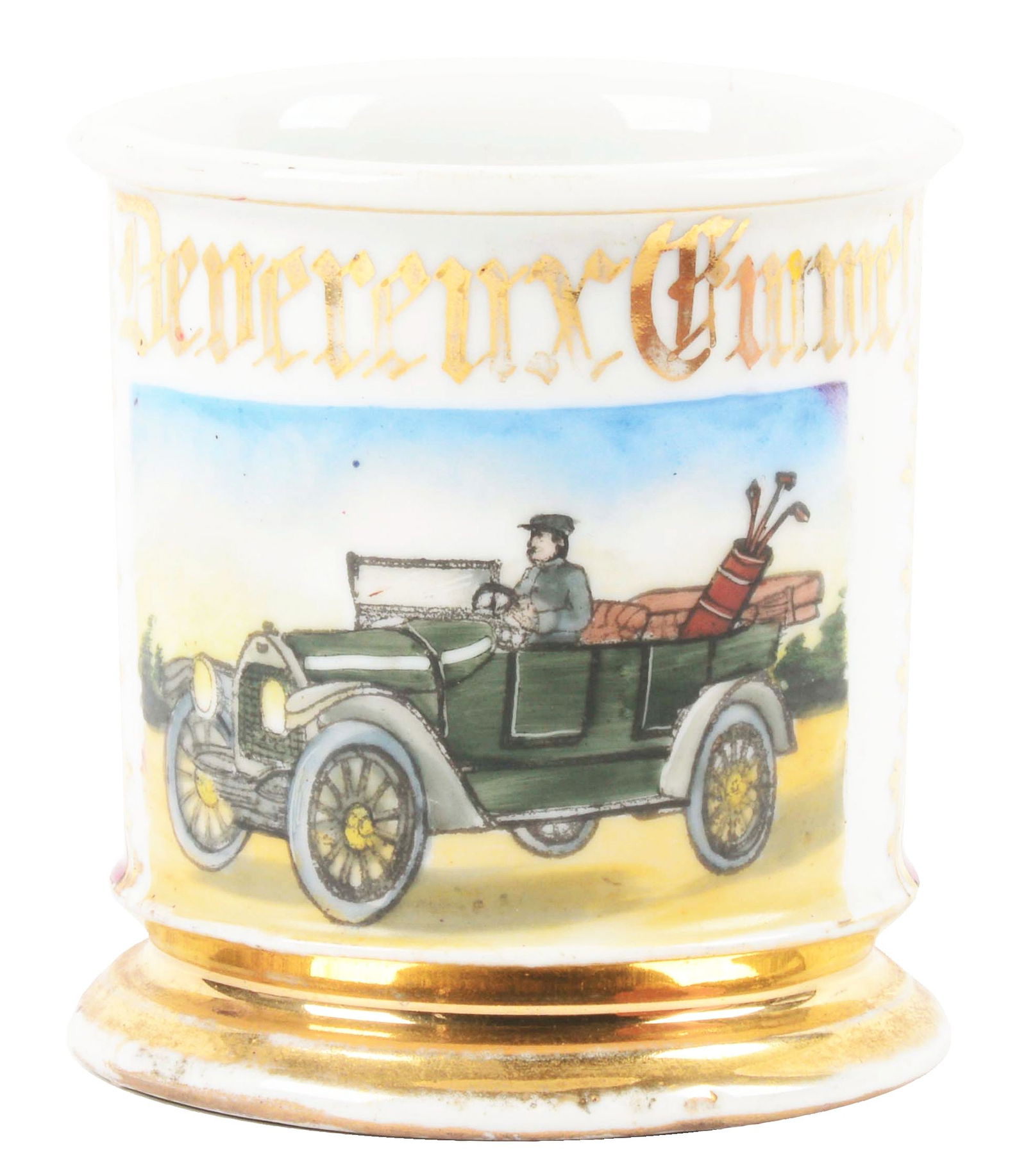 CHAUFFEUR SHAVING MUG. (1 of 5)