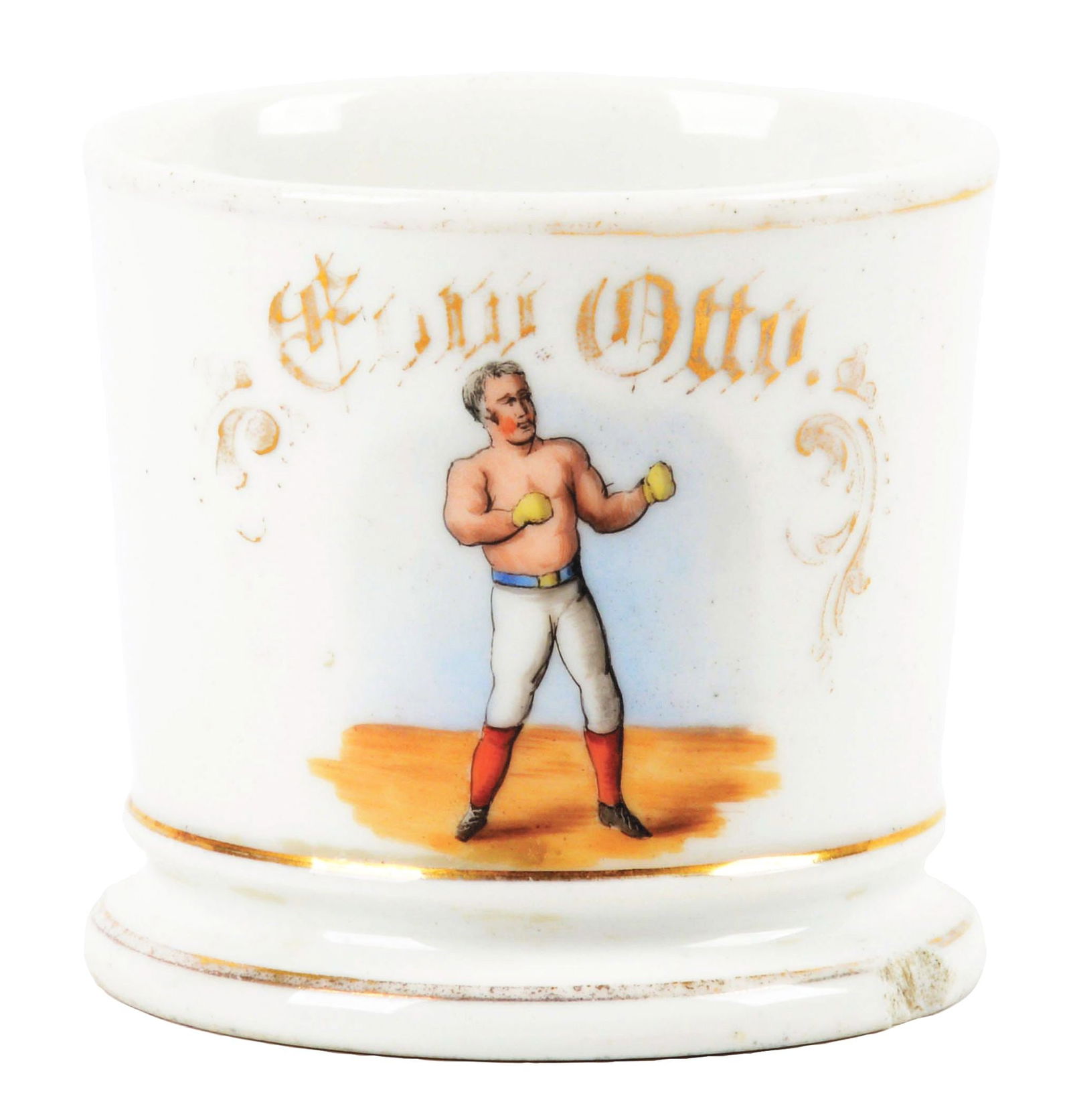 BOXER'S SHAVING MUG. (1 of 5)