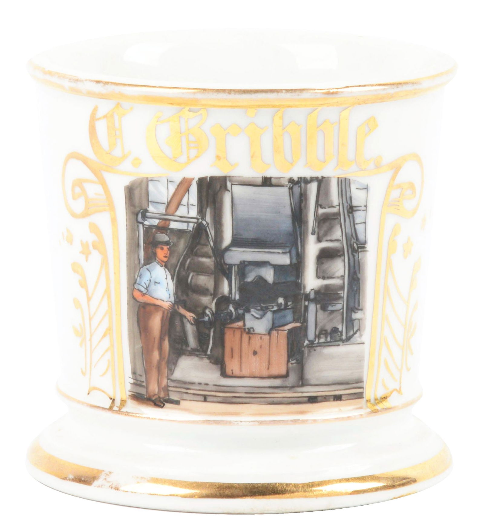 MACHINE OPERATOR SHAVING MUG (1 of 5)