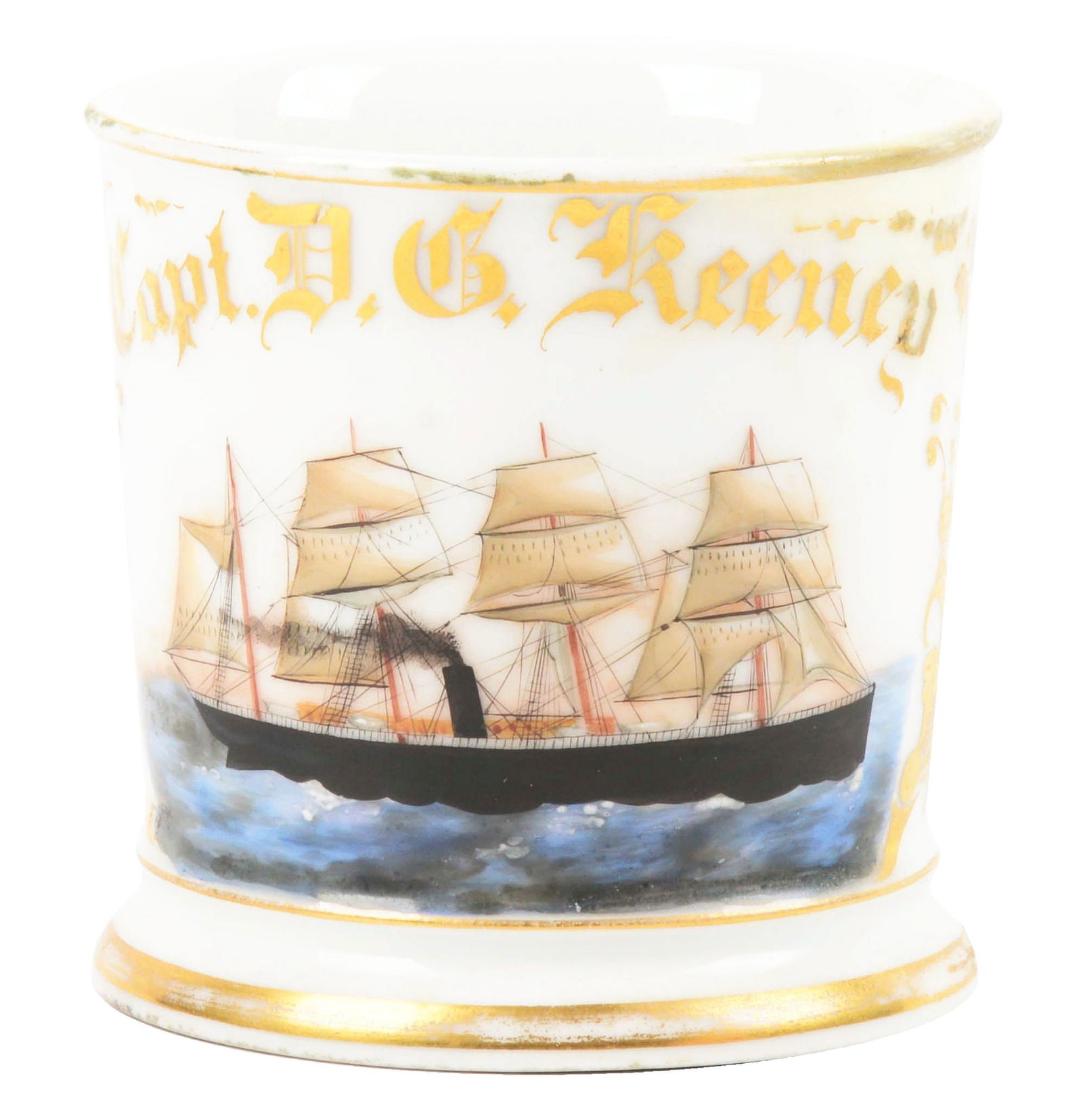 CAPTAIN'S SHAVING MUG. (1 of 5)