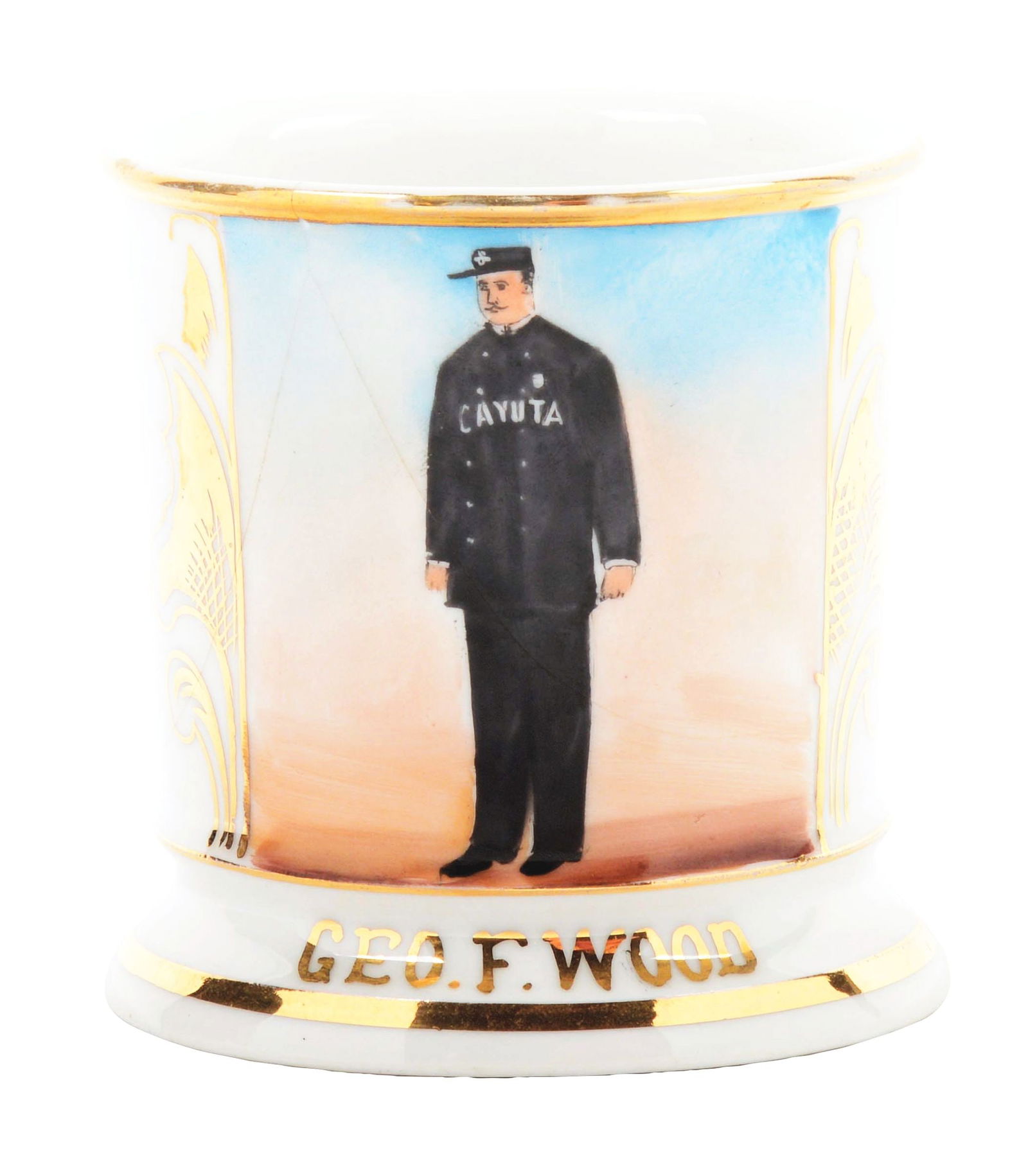 ENGINEER'S SHAVING MUG. (1 of 5)