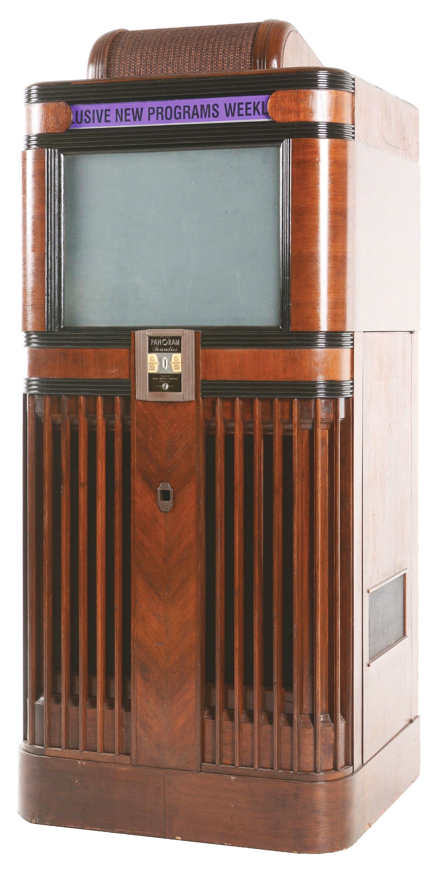 10¢ MILLS NOVELTY PANORAM MOVIE "SOUNDIES" VIEWER. (1 of 7)