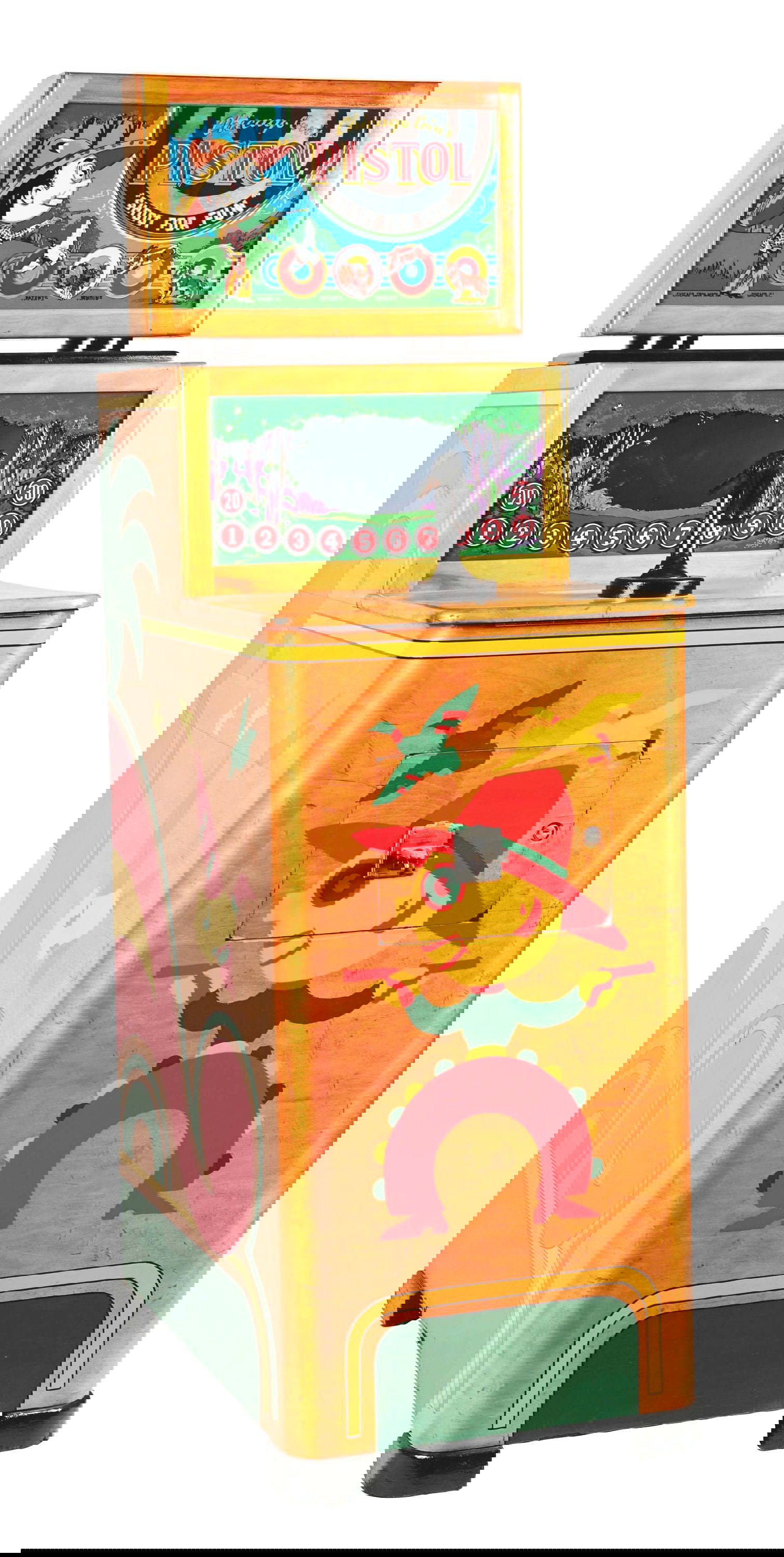 5¢ Chicago Coin's Pistol Arcade Machine. Auction