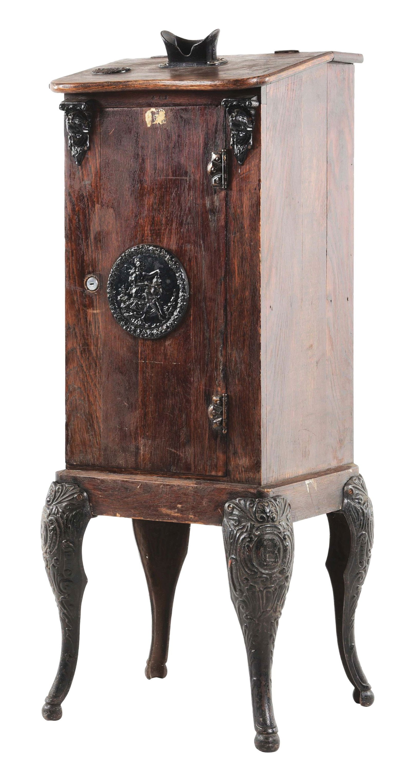 1¢ CAIL-O-SCOPE DROP CARD ARCADE MACHINE. (1 of 5)