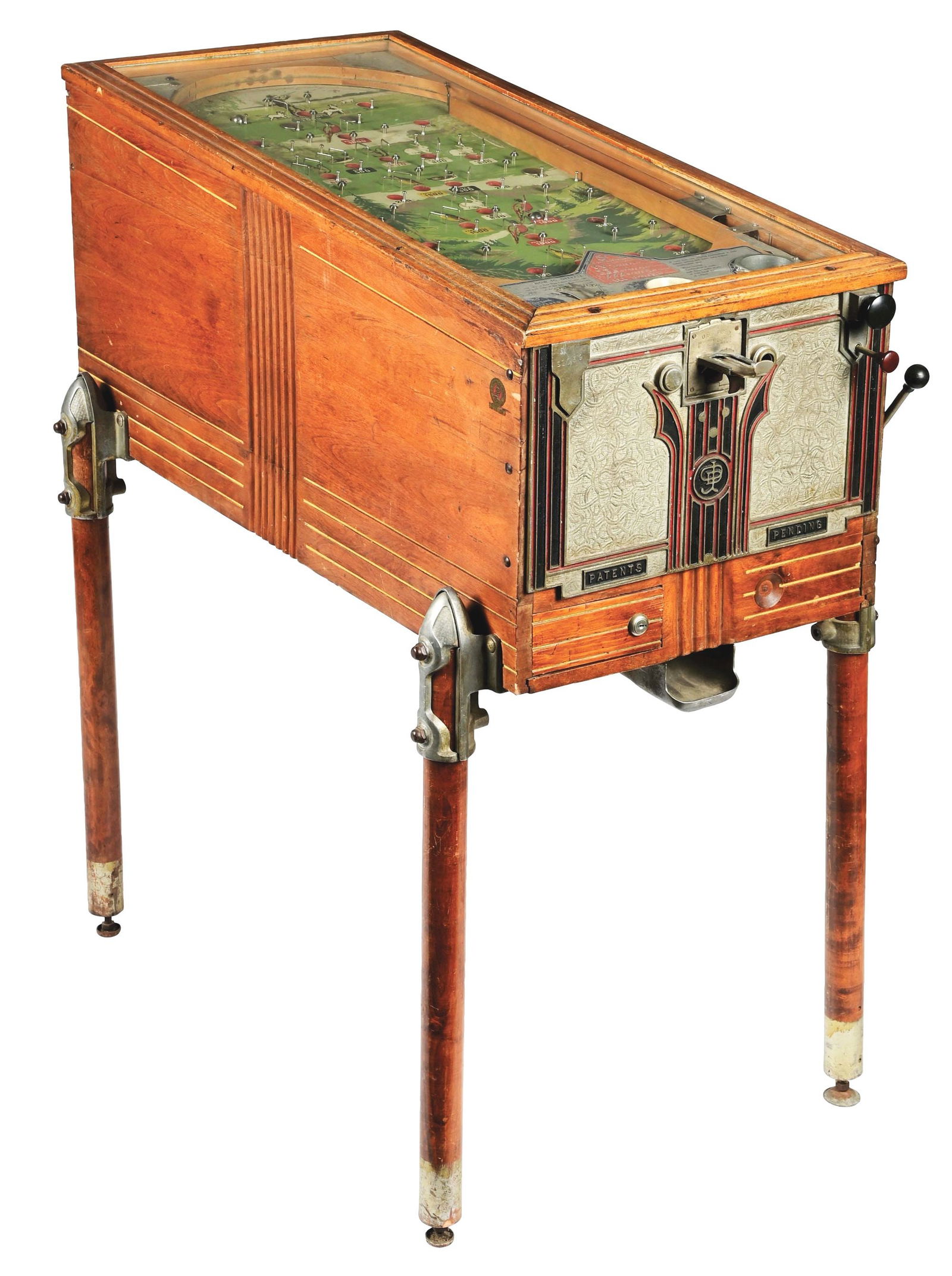 5¢ JENNINGS SPORTSMAN PAY-OUT PINBALL (1 of 4)