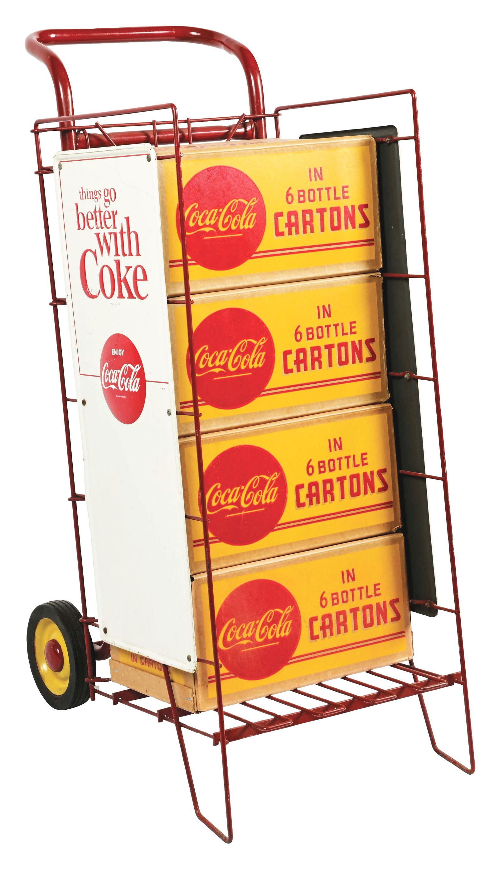 COCA-COLA BOTTLE CASE DOLLY/RACK. (1 of 6)